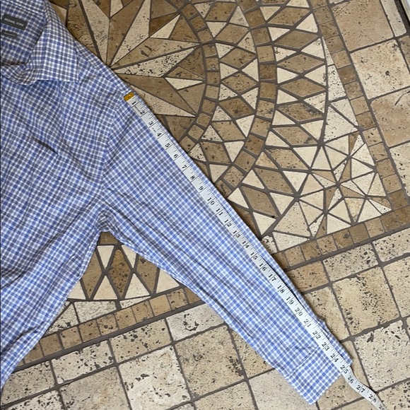MICHAEL KORS Plaid Button Casual Long Sleeve Shirt - Picture 7 of 9